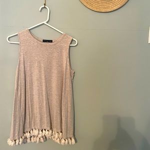 Fringe Tank Top